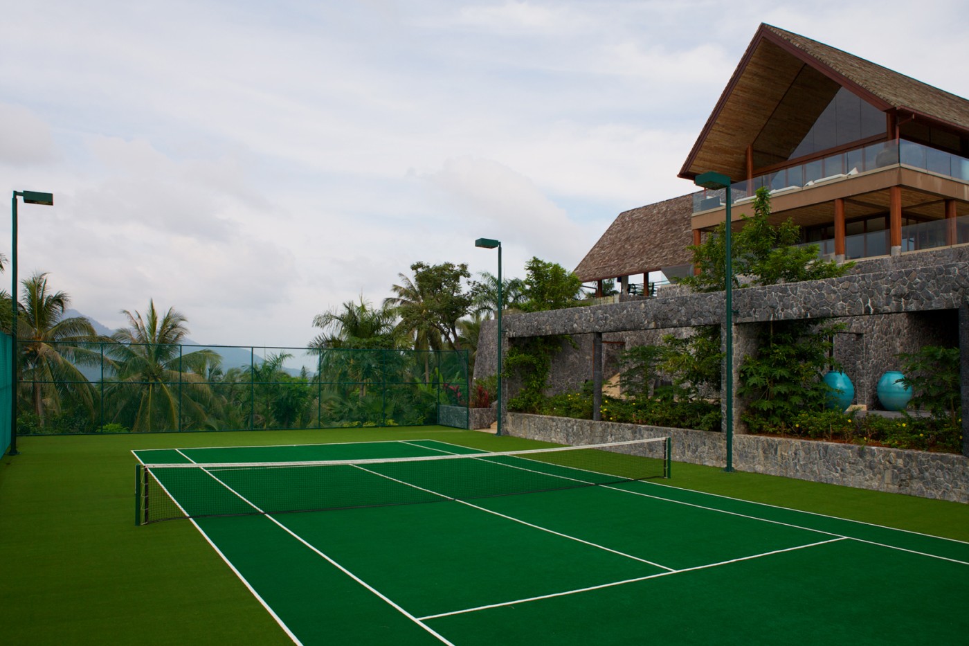 Tennis at the Panacea resort